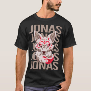 T-shirt Fox Face - Nom Jonas