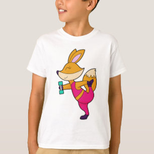 T-shirt Fox Fitness Dumbbell
