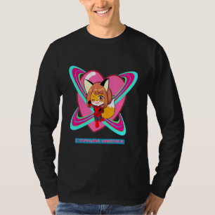 T-shirt Fox Gravity Girl Super Space
