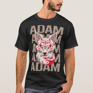 T-shirt Fox Head - Adam Name