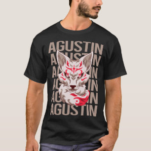 T-shirt Fox Head - Agustin Name