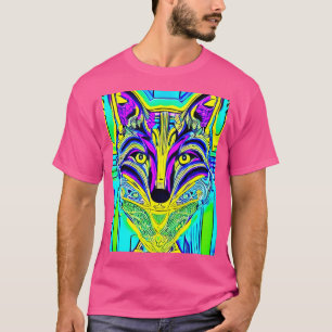 T-shirt Fox Illustration Artistique Fox Lover