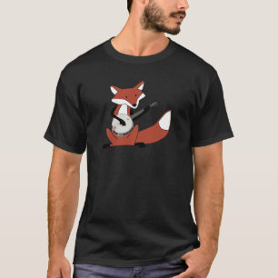 T-shirt Fox jouant le banjo