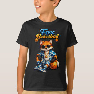 T-shirt Fox Kids Basketball d'été sympa   T Trop m