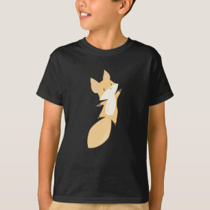 T-shirt Fox Little Foxes mignons Animaux Drôle Orange Enfa