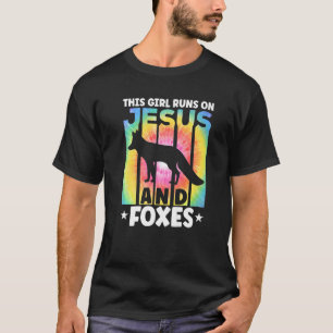 T-shirt Fox Outfit for Foxes Lovers Vêtements Femmes Fille