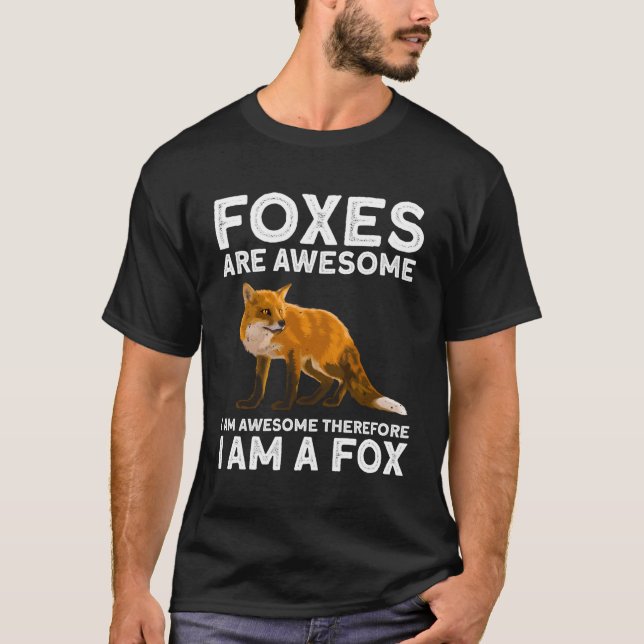 T-shirt Fox pour animaux sauvages Fox (Devant)
