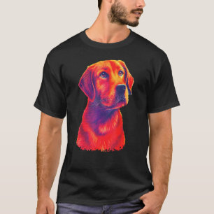 T-shirt Fox Red Labrador Retriever Unique Foxred Lab Chien