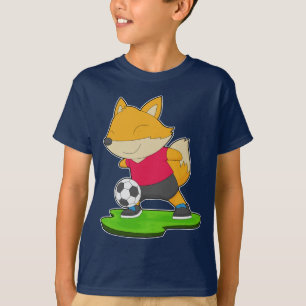 T-shirt Fox Soccer player Soccer