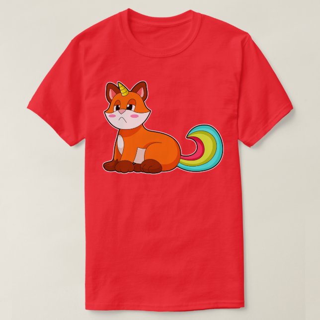 T-shirt Fox Unicorn 1 (Design devant)
