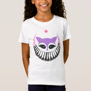 T-shirt Fox violet mystique - Gras animal géométri
