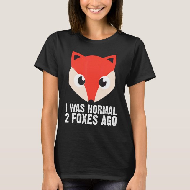 T-shirt Fox Wild Animal Fox  Men Women Boys Girls Kids 1 (Devant)