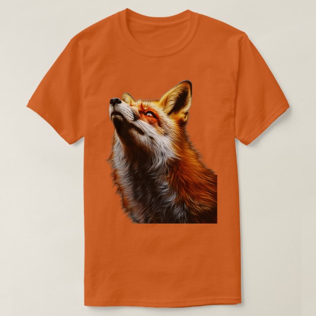 T-shirt Fox Wild Whiskers (Design devant)