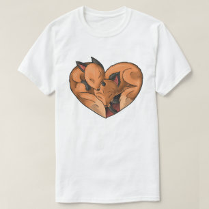 T-shirt Foxes mignons
