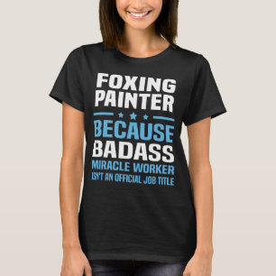 T-shirt Foxing painter