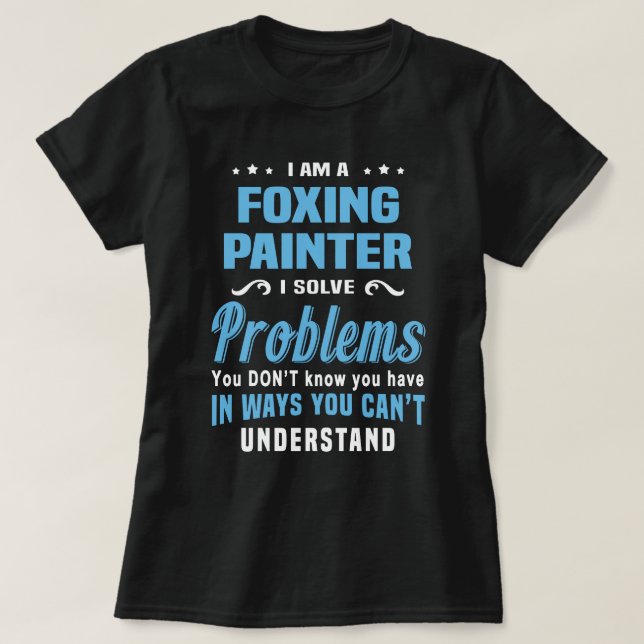 T-shirt Foxing painter (Design devant)