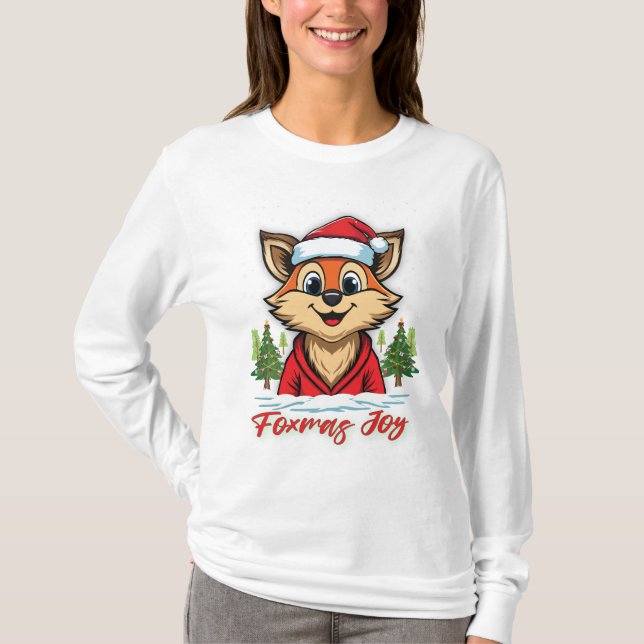 T-shirt Foxmas Joy (Devant)