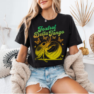 T-shirt Foxtrot Delta Tango Beetle Anti-Trump FDT dégraden