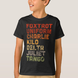 T-shirt Foxtrot Uniform Djt