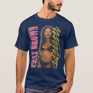 T-shirt Foxy Brown 90s Retro Fan Design