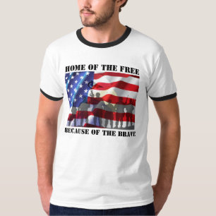 T-shirt Foyer Patriotique Des Libres Grâce Aux Braves