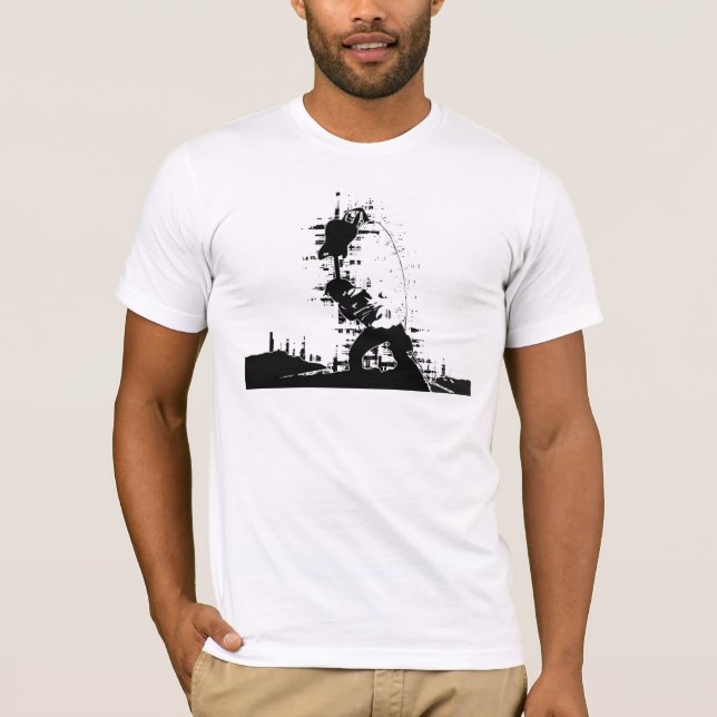 T-shirt Fracas de guitare (Devant)