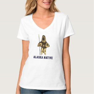 T-shirt Fractal Inuit Hunter