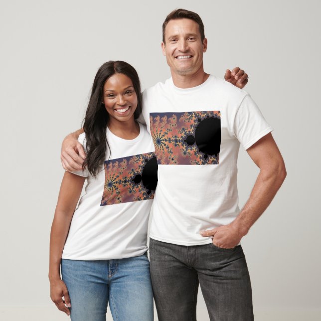 T-shirt Fractal Mandelbrot (Unisexe)