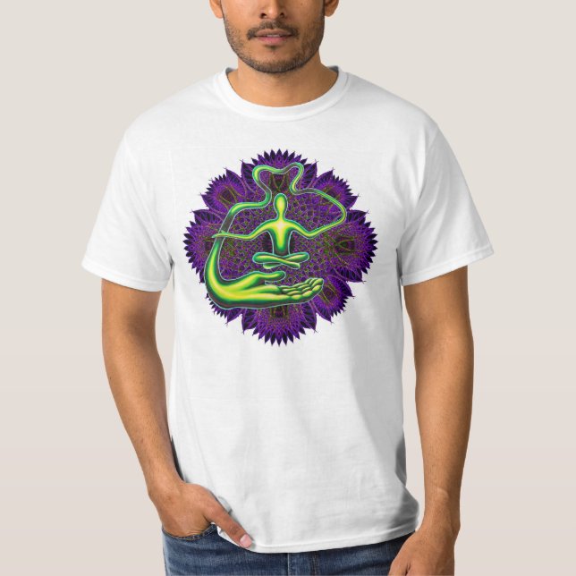 T-shirt Fractale soulevée (Devant)