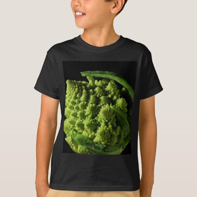 T-shirt Fractales de brocoli de Romanesco (Devant)