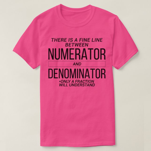 T-shirt Fraction (Design devant)