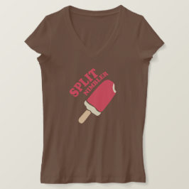 T-shirt Fractionnement rondelle été crème glacée fraise fr