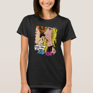 T-shirt Fragile Comme Bombe Feminist Pop Mon Corps Distort