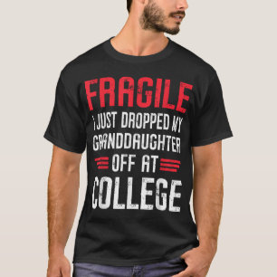T-shirt Fragile, Je Viens De Laisser Ma Petite-Fille Étein