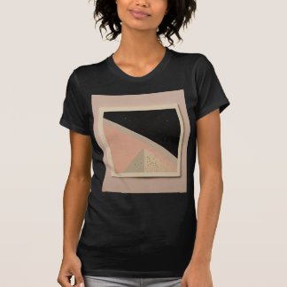 T-shirt Fragments Pastel Art noir Tee