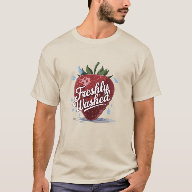 T-shirt Fraîchement blanchi (Devant)