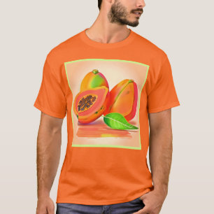 T-shirt Fraîcheur Papaya coupée