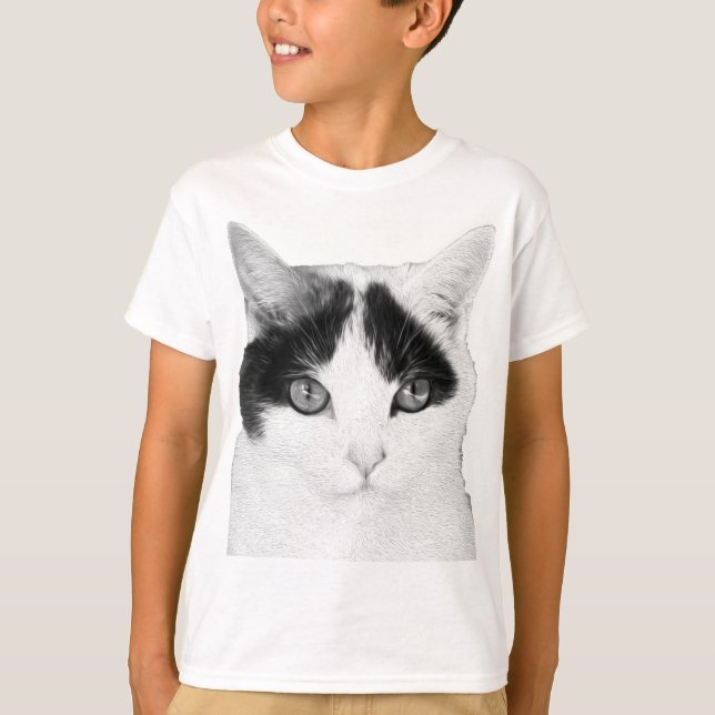 T-shirt frais de chat (Devant)