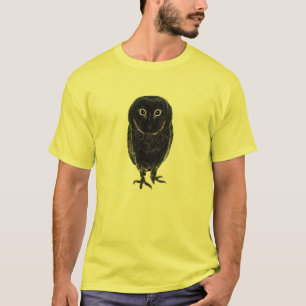 T-shirt frais de hibou