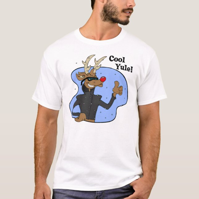 T-shirt frais de Noël (Devant)
