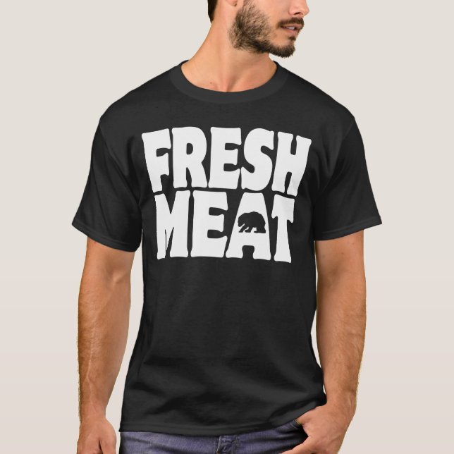 T-shirt frais de viande d'ours (Devant)