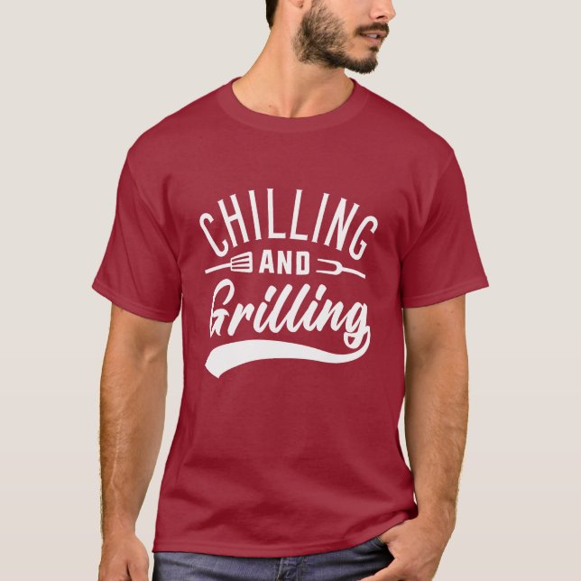 T-shirt Fraisage Et Grillage (Devant)