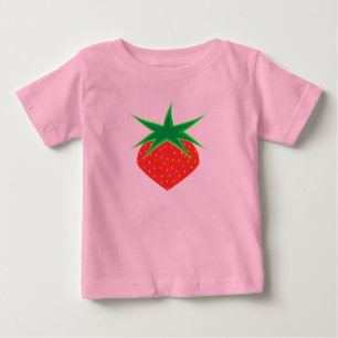 T-shirt fraise bébé