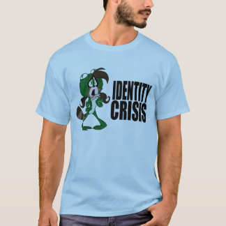 T-shirt Fraise de raton laveur de grenouille : Crise