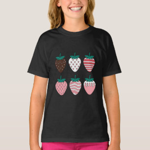 T-shirt Fraise Fraises Amateur De Fruits Jardiniers Jardin