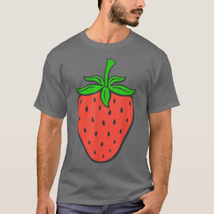 T-shirt Fraise fruits mer soleil d'été vacances vegan swe