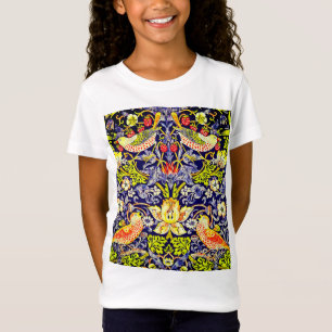 T-Shirt Fraise Thief Oiseaux William Morris
