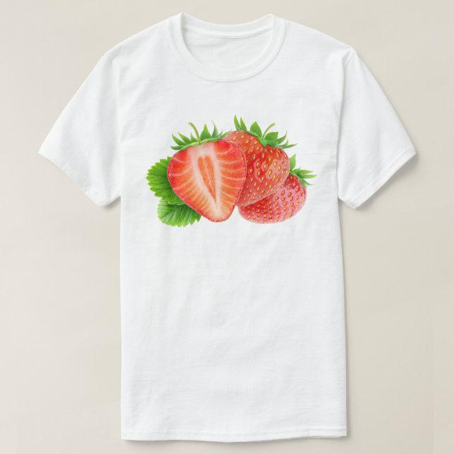 T-shirt Fraises (Design devant)
