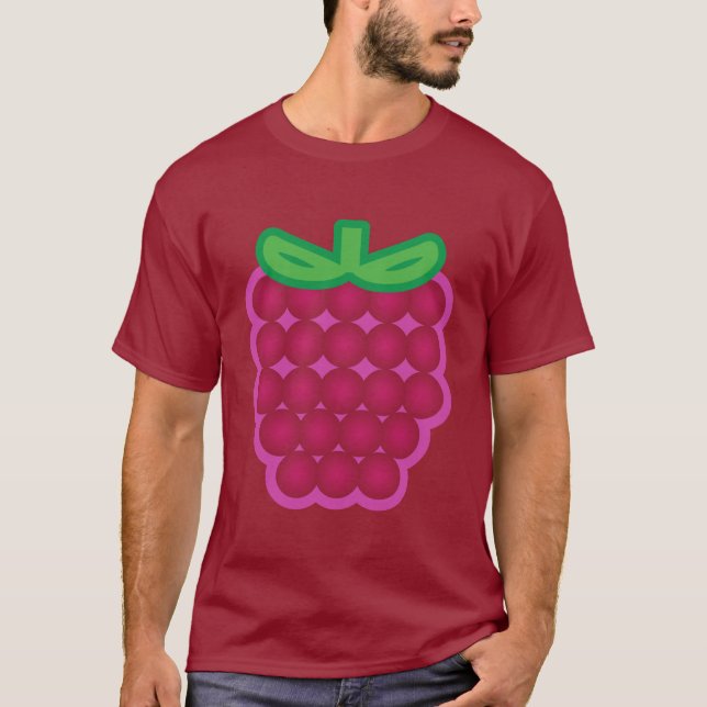 T-shirt Framboise (Devant)