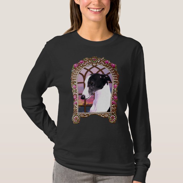 T-shirt Framed Whippet (Devant)